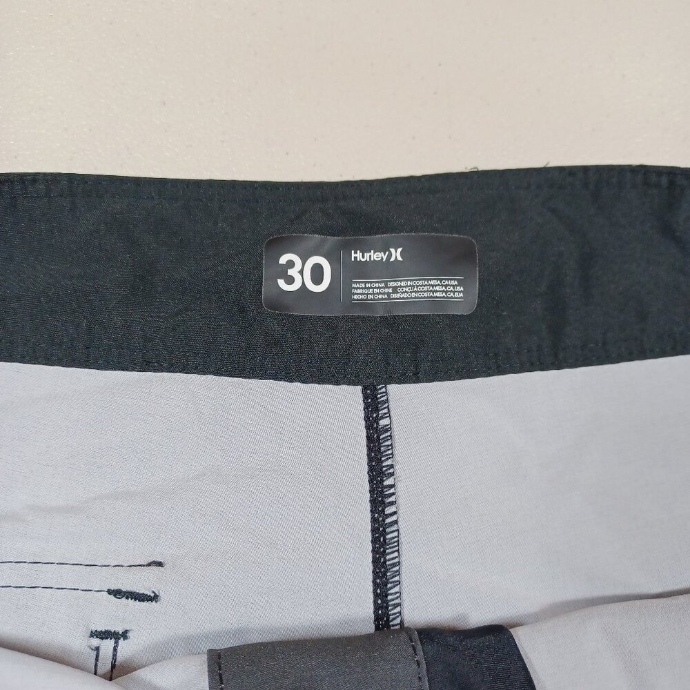 Hurley mens colorful striped Phanton swim surf board shorts 30 - Picture 3 of 5